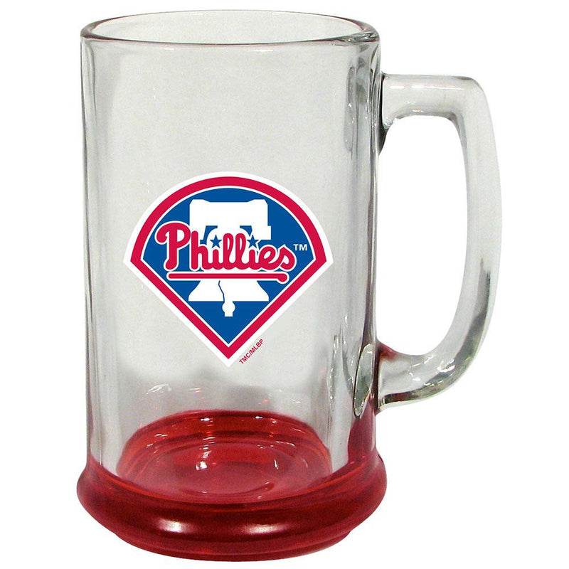 15oz Highlight Decal Glass Stein | Philadelphia Phillies MLB, OldProduct, Philadelphia Phillies, PPH 888966785434 $14