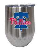 12OZ SS STMLS DIAMD TMBLR PHILLIES CurrentProduct, Drinkware_category_All, MLB, Philadelphia Phillies, PPH 888966674042 $28.49