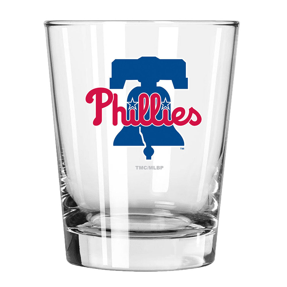 15oz Glass Tumbler | Philadelphia Phillies CurrentProduct, Drinkware_category_All, MLB, Philadelphia Phillies, PPH 888966937901 $11