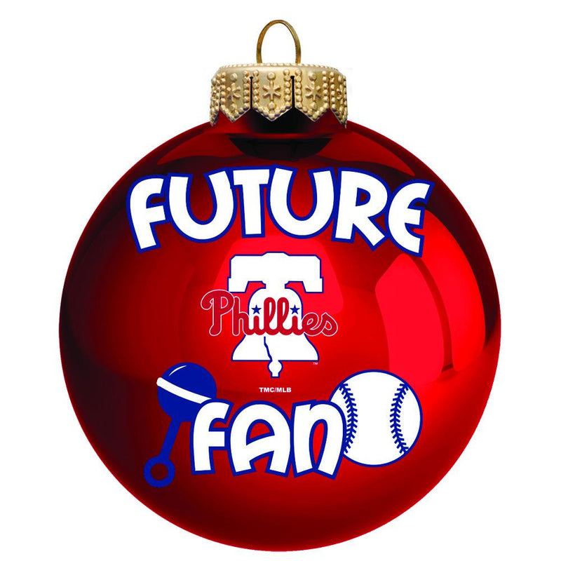 Future Fan Ball Ornament | Philadelphia Phillies
CurrentProduct, Holiday_category_All, Holiday_category_Ornaments, MLB, Philadelphia Phillies, PPH
The Memory Company