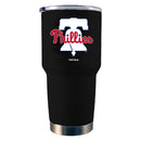 30oz Black Stainless Steel Tumbler | Philadelphia Phillies