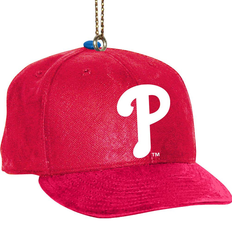 Baseball Cap Ornament - Philadelphia Phillies
Cap, Cap Ornament, CurrentProduct, Holiday_category_All, Holiday_category_Ornaments, MLB, Ornament, Philadelphia Phillies, PPH
The Memory Company