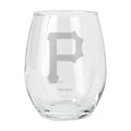 15oz Etched Stemless Tumbler | Pittsburgh Pirates CurrentProduct, Drinkware_category_All, MLB, Pittsburgh Pirates, PPI 194207265710 $12.49