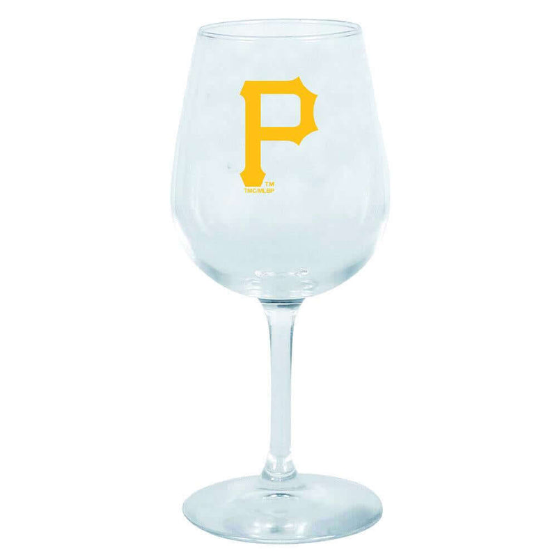 12.75oz Logo Girl Wine Glass | Pittsburgh Pirates Holiday_category_All, MLB, OldProduct, Pittsburgh Pirates, PPI 888966057135 $12.5