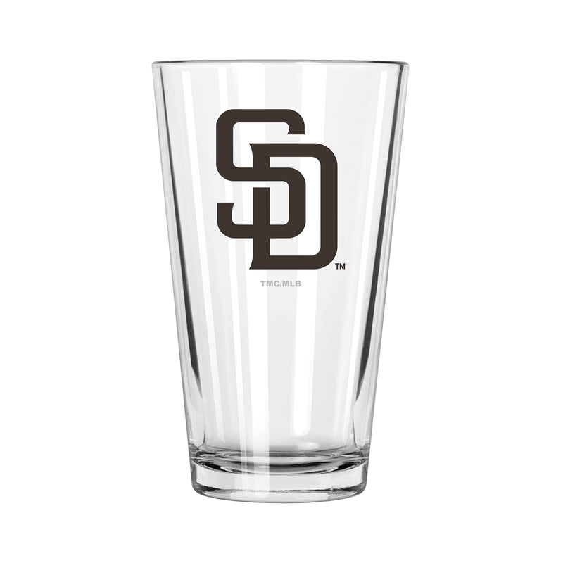 17oz Mixing Glass | San Diego Padres
