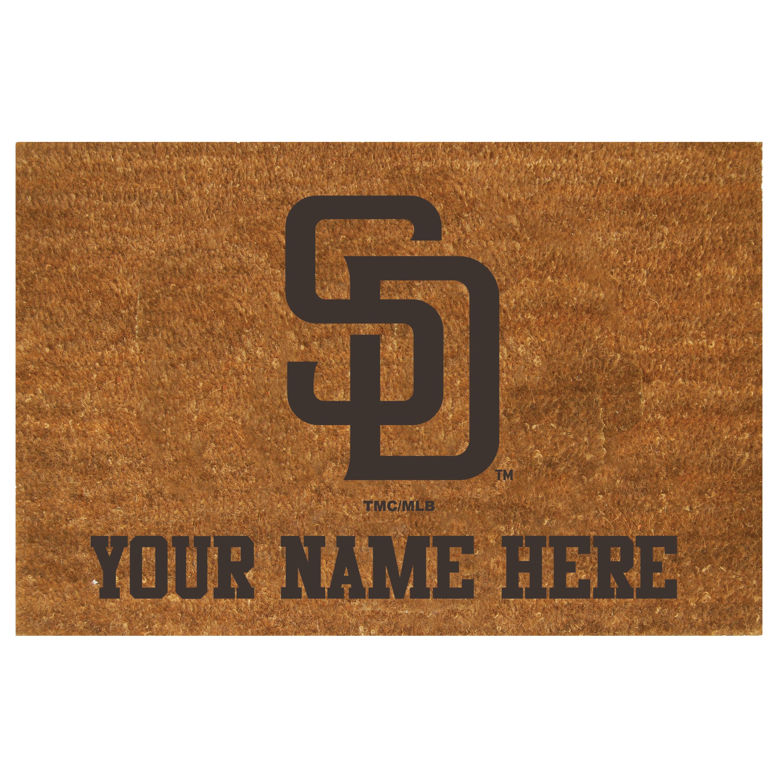 Personalized Doormat | San Diego Padres