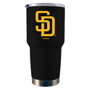 30oz Black Stainless Steel Tumbler | San Diego Padres