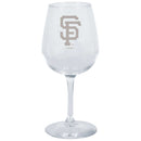 12.75oz Stemmed Wine Glass | San Francisco Giants CurrentProduct, Drinkware_category_All, MLB, San Francisco Giants, SFG 194207629598 $13.99