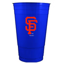 11oz Blue Plastic Cup | San Francisco Giants MLB, OldProduct, San Francisco Giants, SFG 687746075549 $10