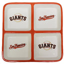 4 Section Square Tray | San Francisco Giants