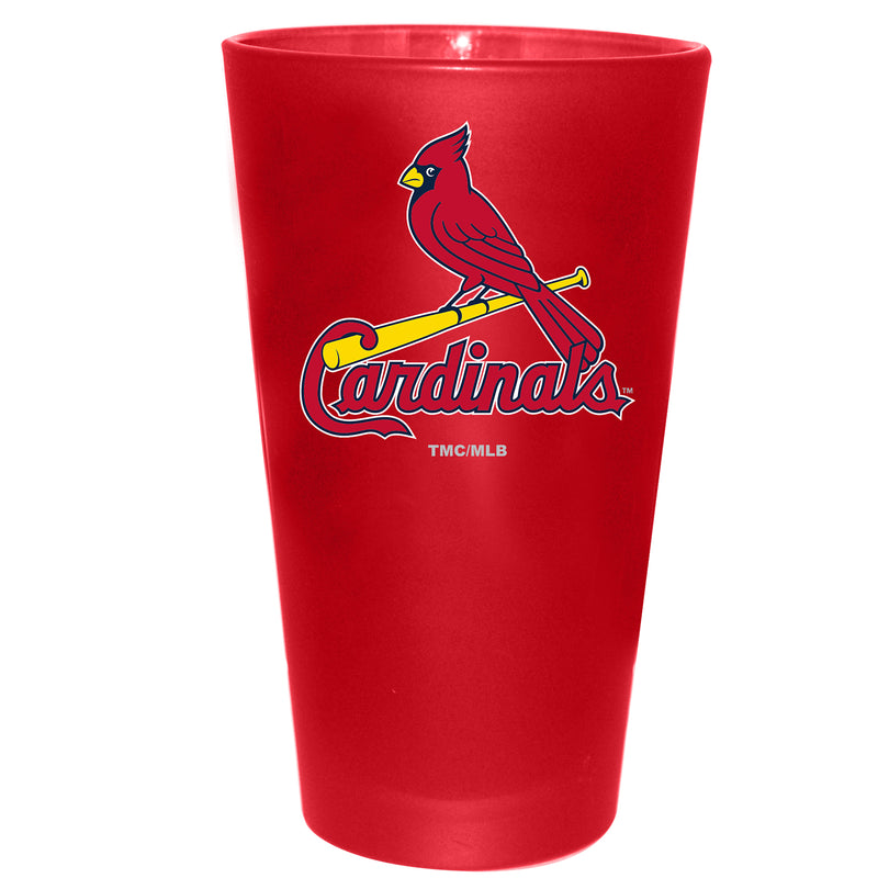 16oz Team Color Frosted Glass | St Louis Cardinals
CurrentProduct, Drinkware_category_All, MLB, SLC, St Louis Cardinals
The Memory Company