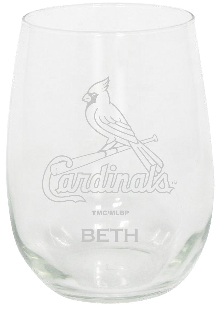 15oz Personalized Stemless Glass Tumbler | St. Louis Cardinals
CurrentProduct, Custom Drinkware, Drinkware_category_All, Gift Ideas, MLB, Personalization, Personalized_Personalized, SLC, St Louis Cardinals
The Memory Company