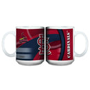 11oz White Carbon Fiber Mug | St. Louis Cardinals MLB, OldProduct, SLC, St Louis Cardinals 687746361451 $10
