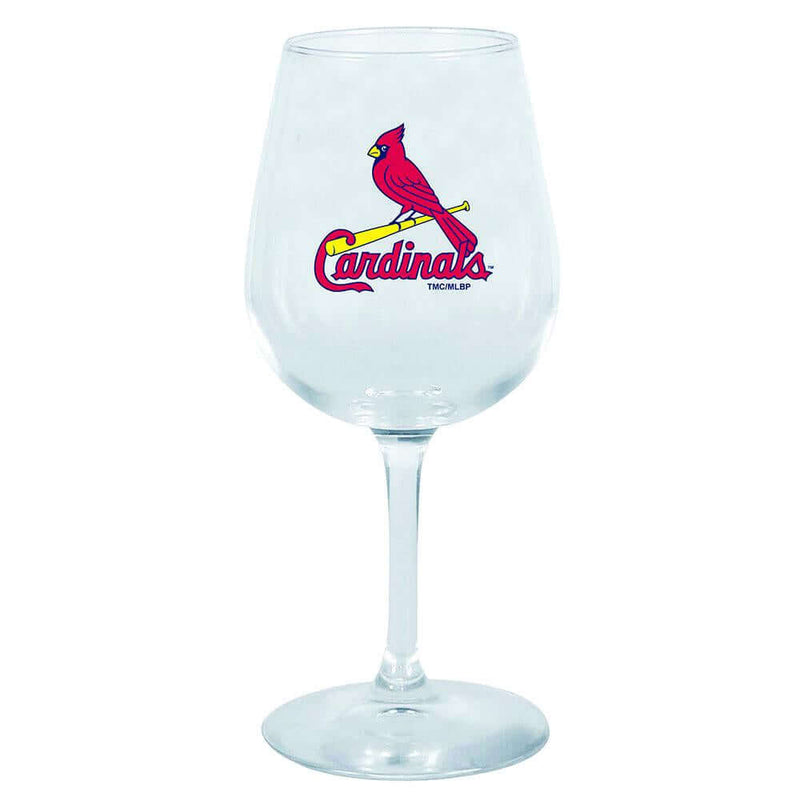 12.75oz Stem Dec Wine Glass | St. Louis Cardinals Holiday_category_All, MLB, OldProduct, SLC, St Louis Cardinals 888966057166 $12