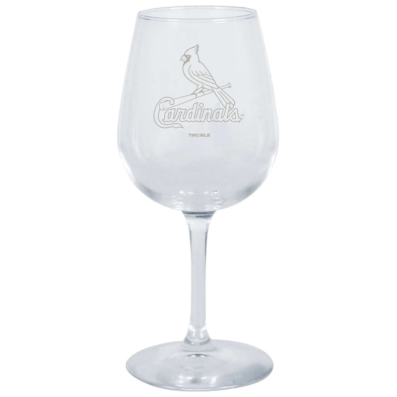 12.75oz Stemmed Wine Glass | St Louis Cardinals CurrentProduct, Drinkware_category_All, MLB, SLC, St Louis Cardinals 194207629604 $13.99