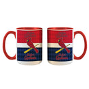 15oz White Inner Stripe Mug | St. Louis Cardinals
MLB, OldProduct, SLC, St Louis Cardinals
The Memory Company