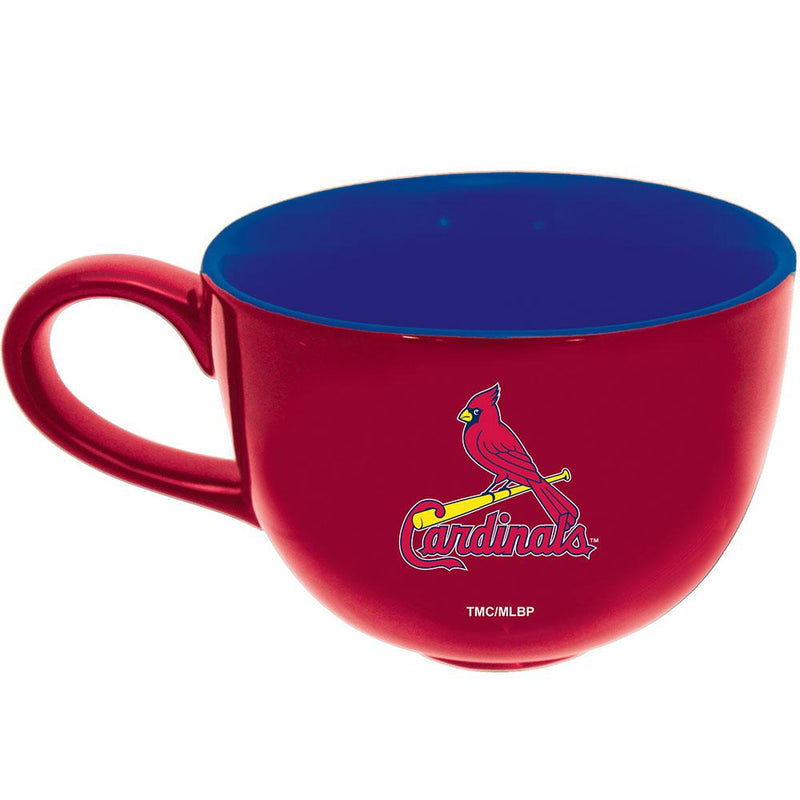 15OZ SOUP LATTE MUG CARDINALS
CurrentProduct, Drinkware_category_All, MLB, SLC, St Louis Cardinals
The Memory Company