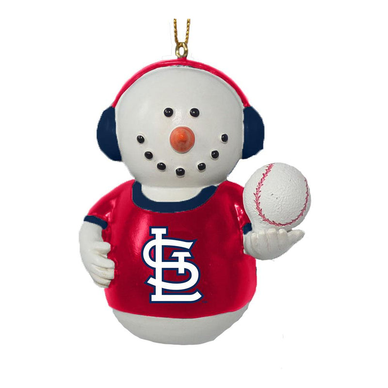 Snowman W/ Earmuffs Ornament Cardinals
MLB, OldProduct, SLC, St Louis Cardinals
The Memory Company