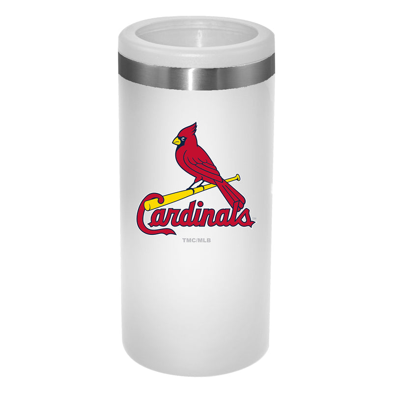 12oz White Slim Can Holder | St Louis Cardinals