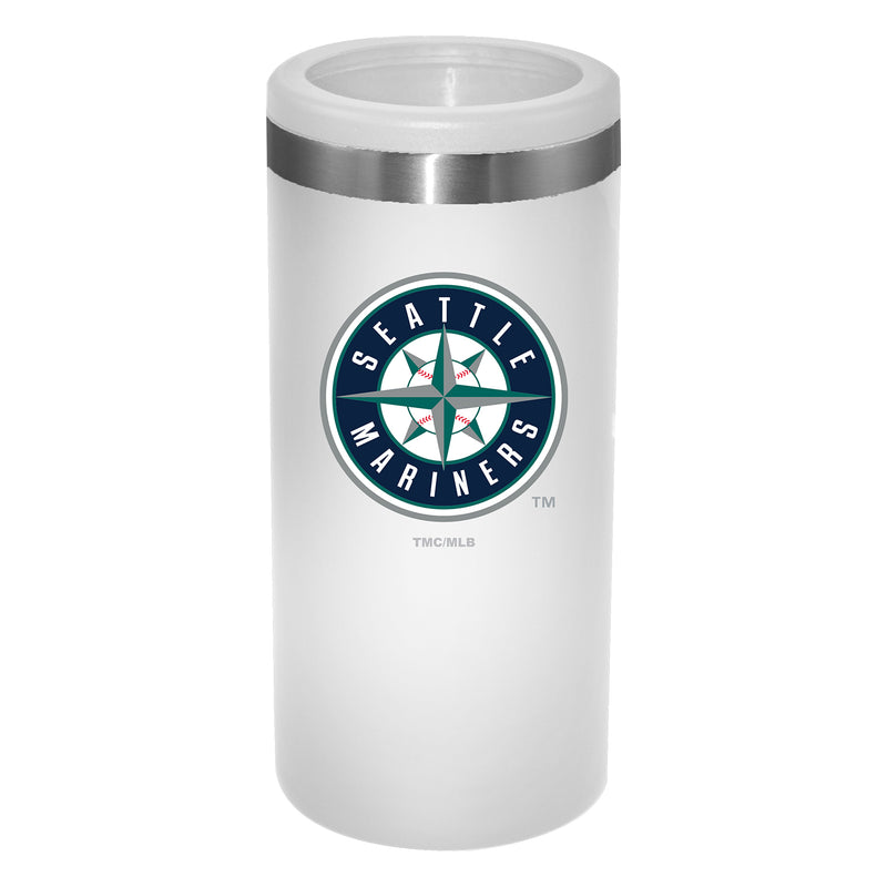 12oz White Slim Can Holder | Seattle Mariners