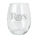15oz Etched Stemless Tumbler | Tampa Bay Rays CurrentProduct, Drinkware_category_All, MLB, Tampa Bay Rays, TBD 194207265765 $12.49