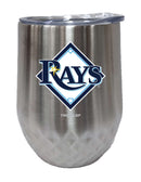 12oz Stainless Steel Diamond Tumbler | Tampa Bay Devils CurrentProduct, Drinkware_category_All, MLB, Tampa Bay Rays, TBD 888966674509 $28.49