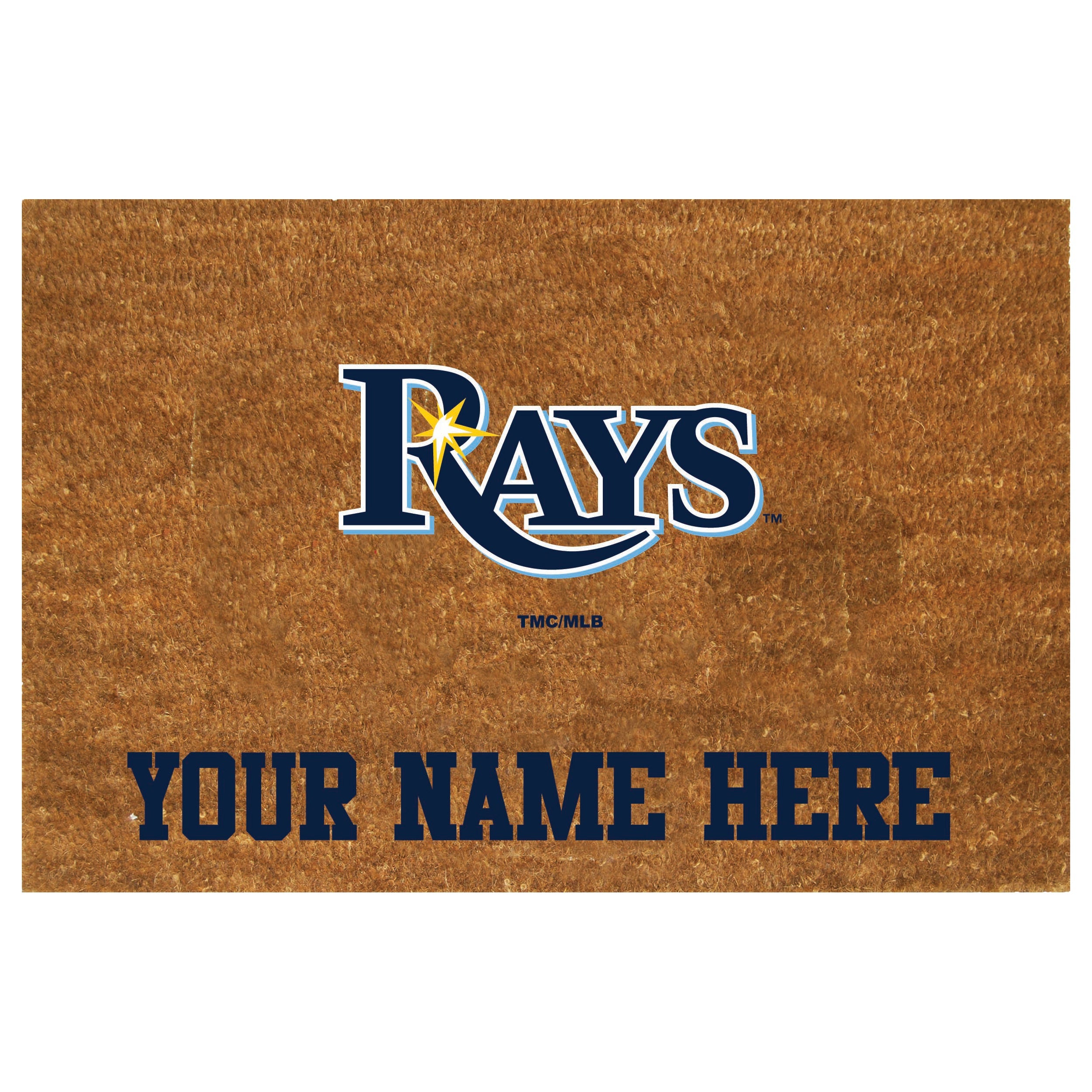 Personalized Doormat | Tampa Bay Rays