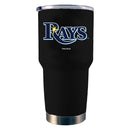 30oz Black Stainless Steel Tumbler | Tampa Bay Rays