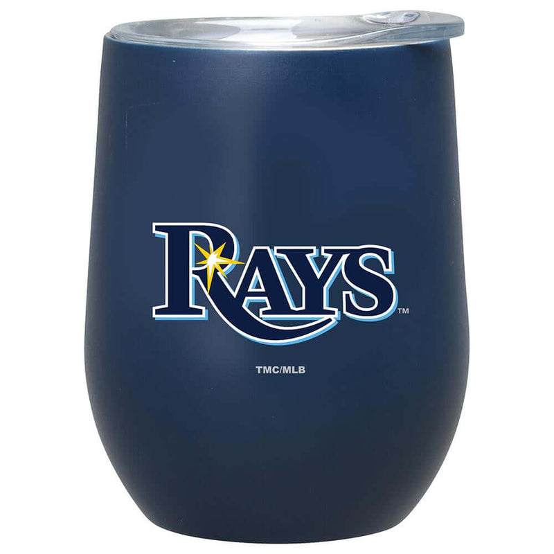12oz Matte Stainless Steel Stemless Tumbler | Tampa Bay Devils CurrentProduct, Drinkware_category_All, MLB, Tampa Bay Rays, TBD 194207377246 $32.99