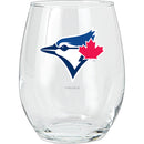 15oz Stemless Glass Tumbler | Toronto Blue Jays