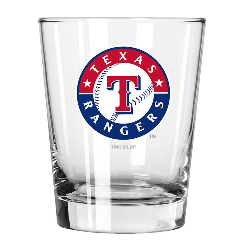 15oz Glass Tumbler | Texas Rangers CurrentProduct, Drinkware_category_All, MLB, Texas Rangers, TRA 888966937826 $11