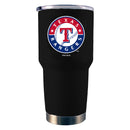 30oz Black Stainless Steel Tumbler | Texas Rangers