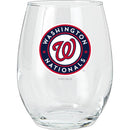 15oz Stemless Glass Tumbler | Washington Nationals