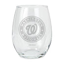 15oz Etched Stemless Tumbler | Washington Nationals CurrentProduct, Drinkware_category_All, MLB, Washington Nationals, WNA 194207265796 $12.49