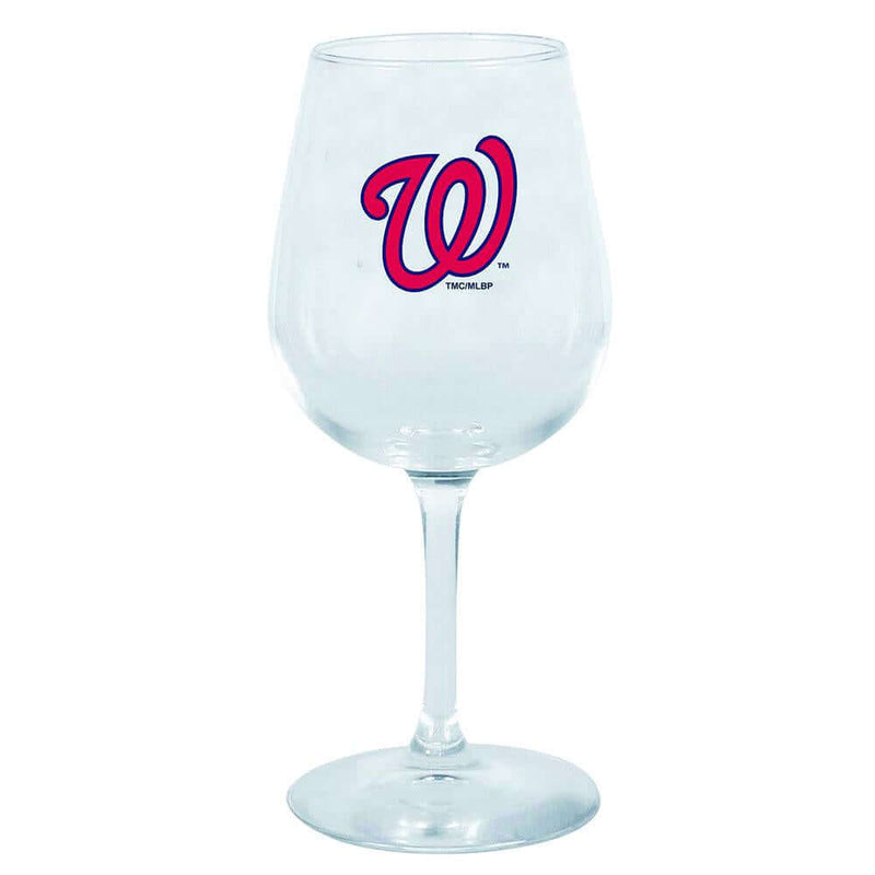 12.75oz Stem Dec Wine Glass | Washington Nationals Holiday_category_All, MLB, OldProduct, Washington Nationals, WNA 888966057210 $12