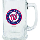 15oz Decal Glass Stein | Washington Nationals MLB, OldProduct, Washington Nationals, WNA 888966788572 $13