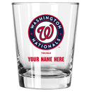 15oz Personalized Stemless Glass | Washington Nationals