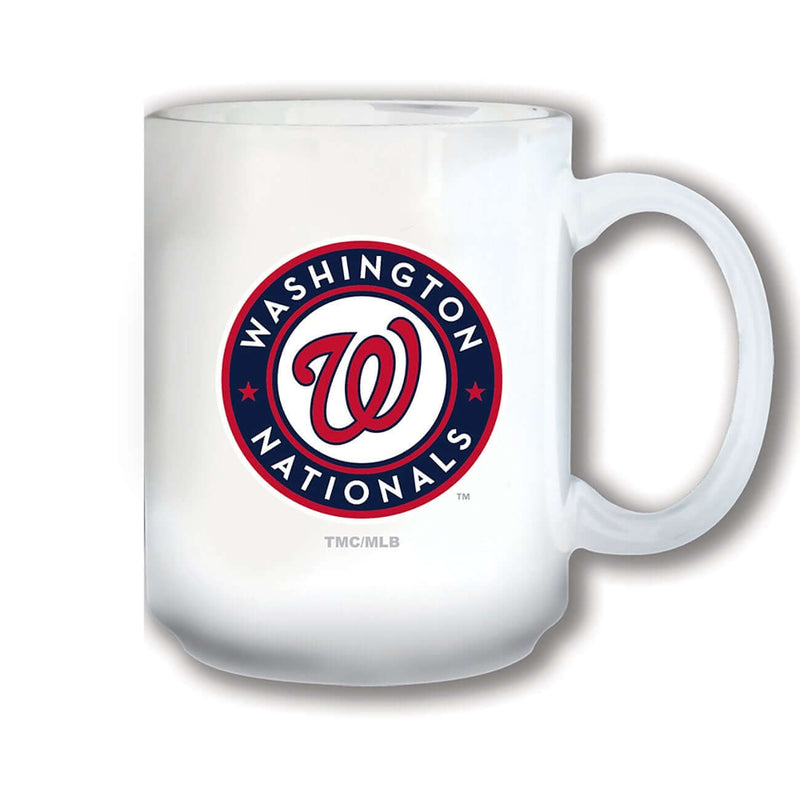 11oz White Ceramic MugNationals MLB, OldProduct, Washington Nationals, WNA 888966788619 $9
