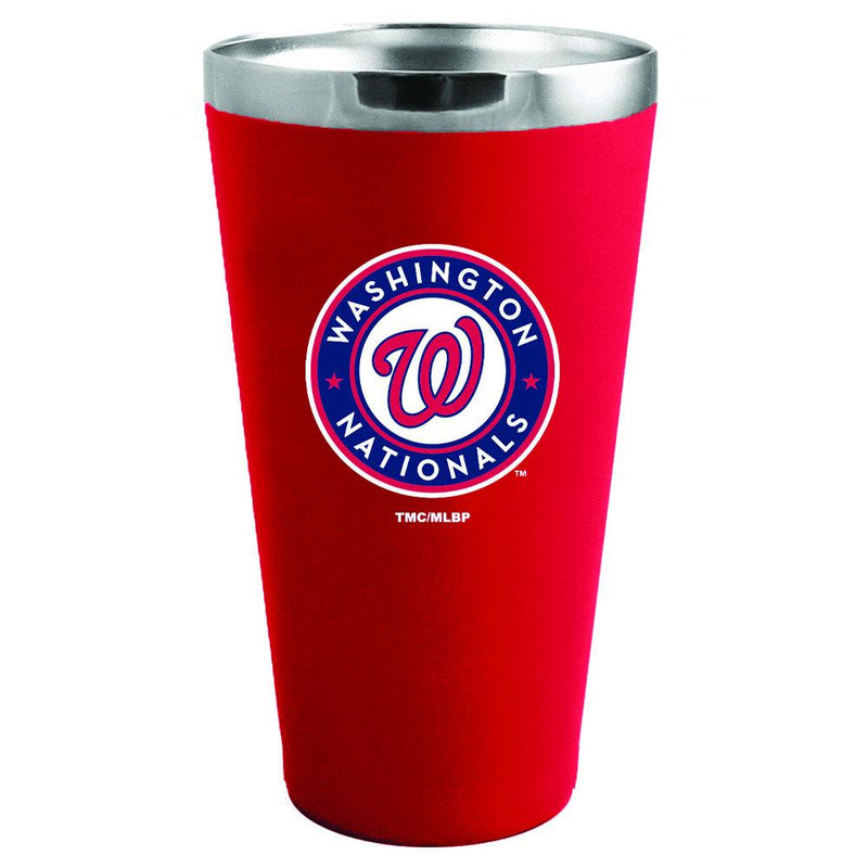 16oz Matte Finish SS Pint  NATIONALS
CurrentProduct, Drinkware_category_All, MLB, Washington Nationals, WNA
The Memory Company