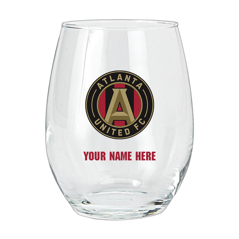15oz Personalized Stemless Glass | Atlanta United