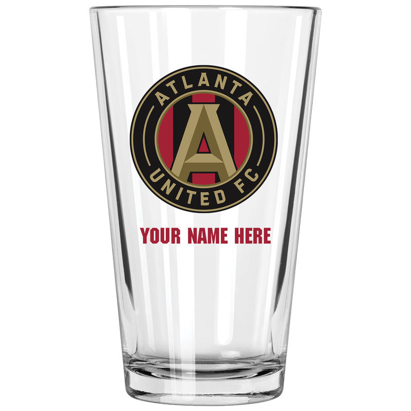 17oz Personalized Pint Glass | Atlanta United