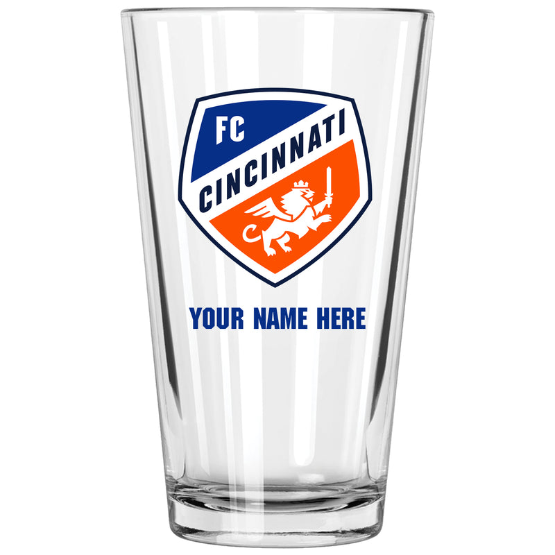 17oz Personalized Pint Glass | FC Cincinnati