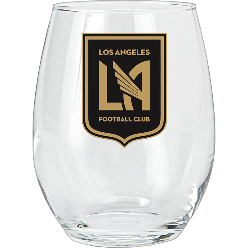 15oz Stemless Glass Tumbler | Los Angeles FC