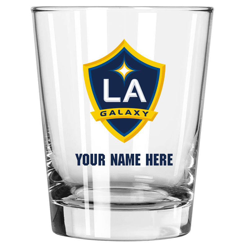 15oz Personalized Stemless Glass | Los Angeles Galaxy
