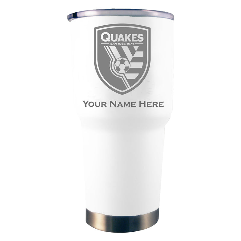 30oz White Personalized Stainless Steel Tumbler | San Jose Earthquakes
CurrentProduct, Drinkware_category_All, engraving, MLS, Personalized_Personalized, San Jose Earth, SJE
The Memory Company