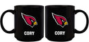 11oz Black Personalized Ceramic Mug - Arizona Cardinals ACA, Arizona Cardinals, CurrentProduct, Custom Drinkware, Drinkware_category_All, Gift Ideas, NFL, Personalization, Personalized_Personalized 194207372913 $20.11