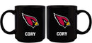 11oz Black Personalized Ceramic Mug - Arizona Cardinals ACA, Arizona Cardinals, CurrentProduct, Custom Drinkware, Drinkware_category_All, Gift Ideas, NFL, Personalization, Personalized_Personalized 194207372913 $20.11