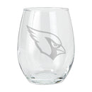 15oz Etched Stemless Tumbler | Arizona Cardinals ACA, Arizona Cardinals, CurrentProduct, Drinkware_category_All, NFL 194207265802 $12.49