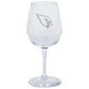 12.75oz Stemmed Wine Glass | Arizona Cardinals ACA, Arizona Cardinals, CurrentProduct, Drinkware_category_All, NFL 194207629666 $13.99