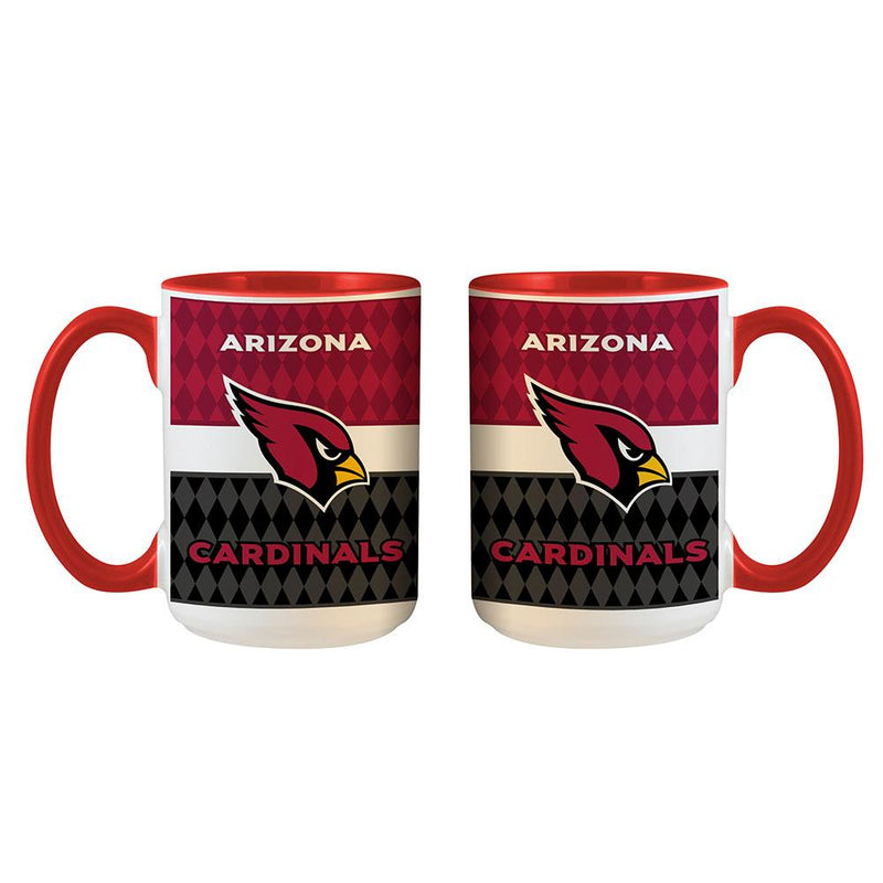 Inner Stripe Mug 15oz. Wht Cardinals
ACA, Arizona Cardinals, NFL, OldProduct
The Memory Company